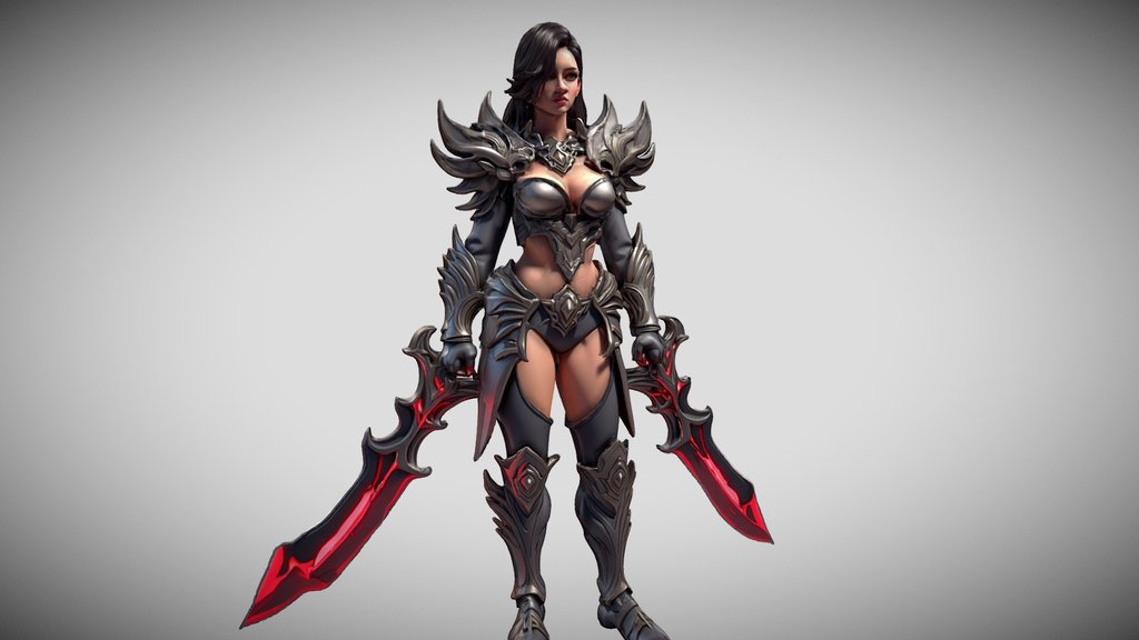 Twin Blades Warrior