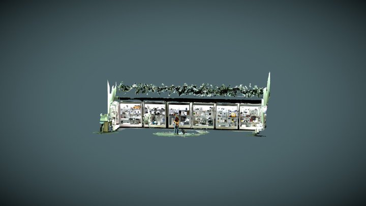 Siggraph 2023 Display Case 3D Model