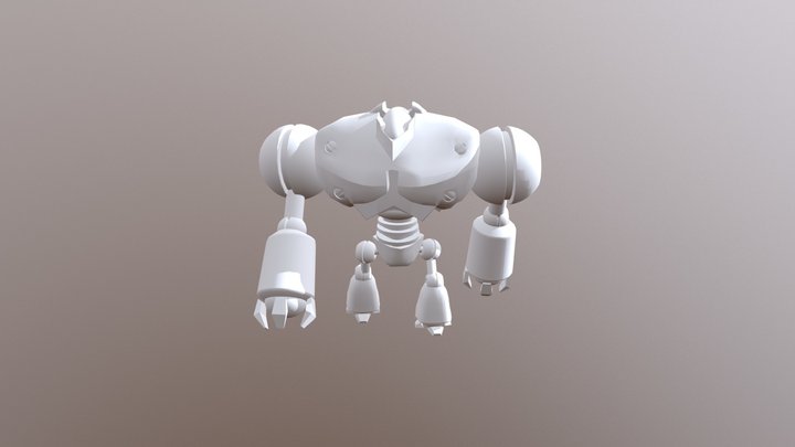 Robot Animation 3D Model
