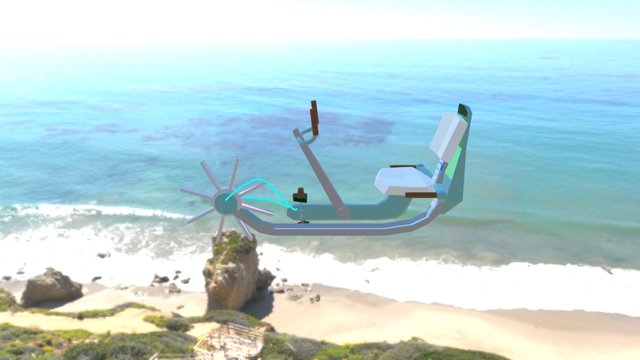 Bike Sketch Fab 3D Model