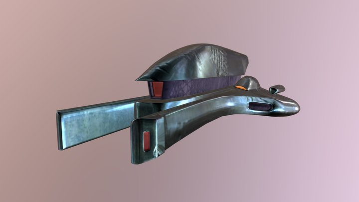 Spaceship 3D Model