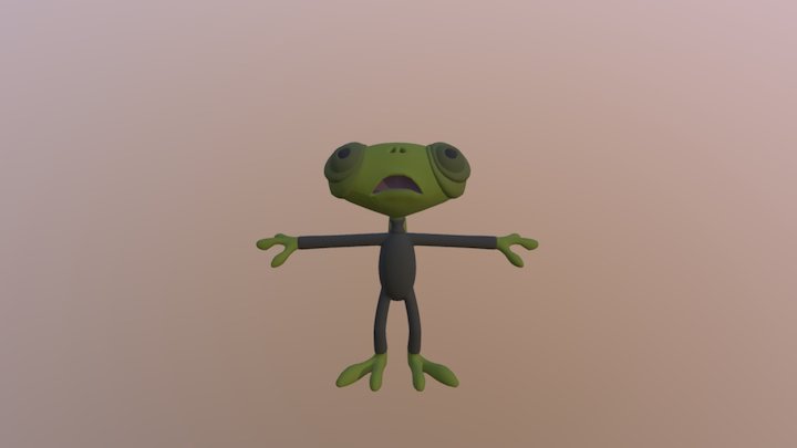 Chameleon 3D Model