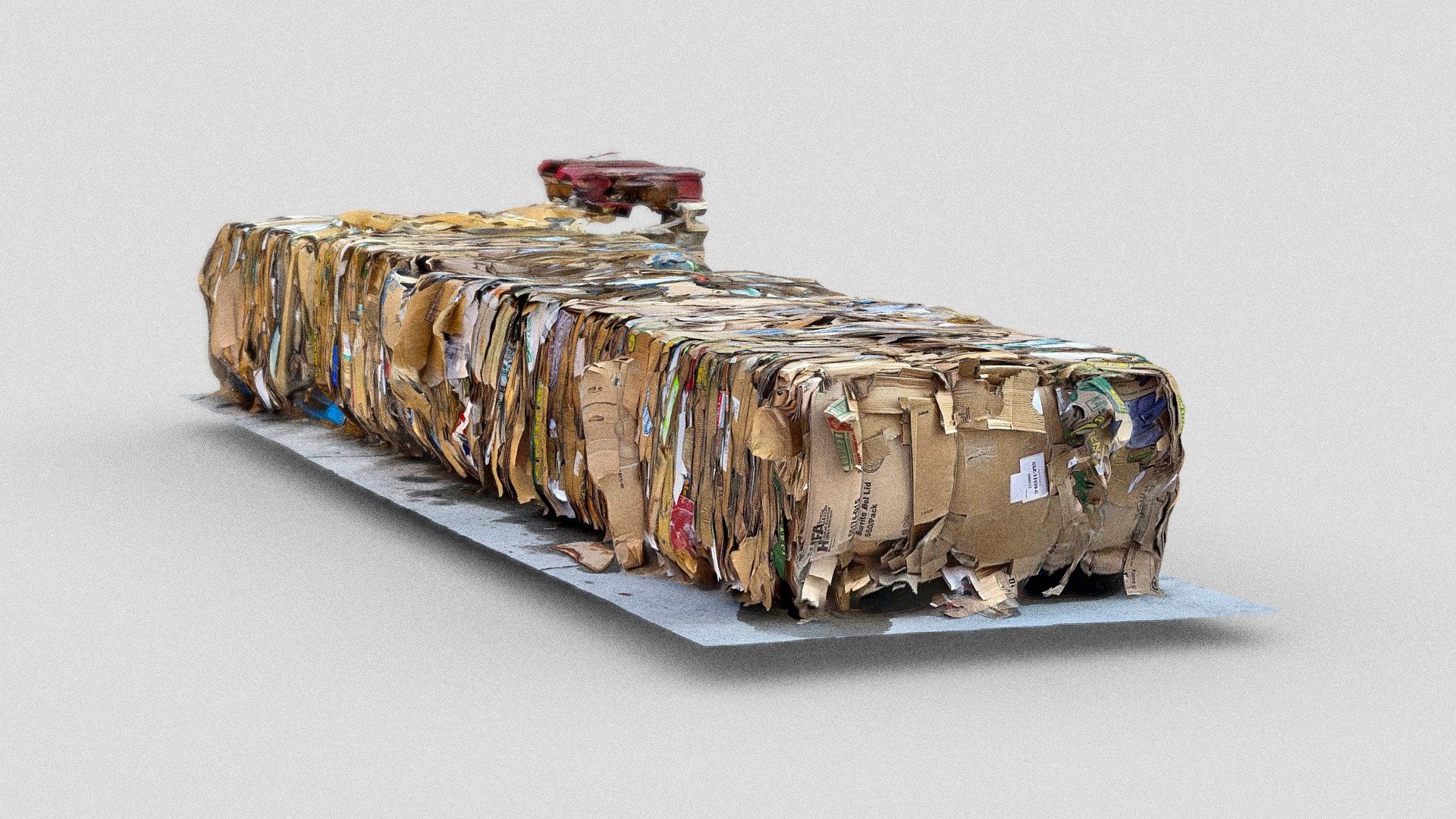 305 Compressed Cardboard Download Free 3D model by alexdelker