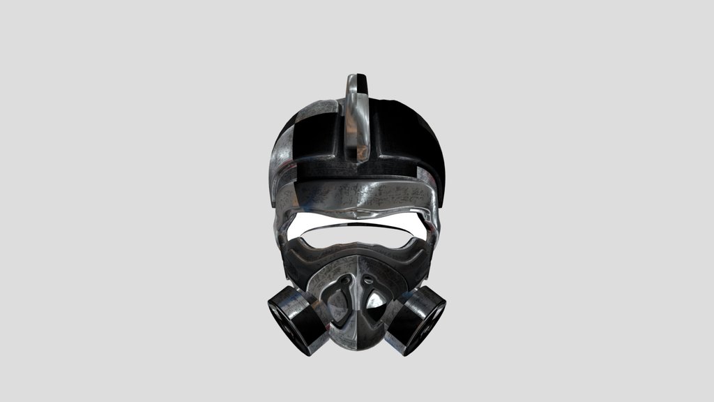 Helmet Space Gas Mask Headgear