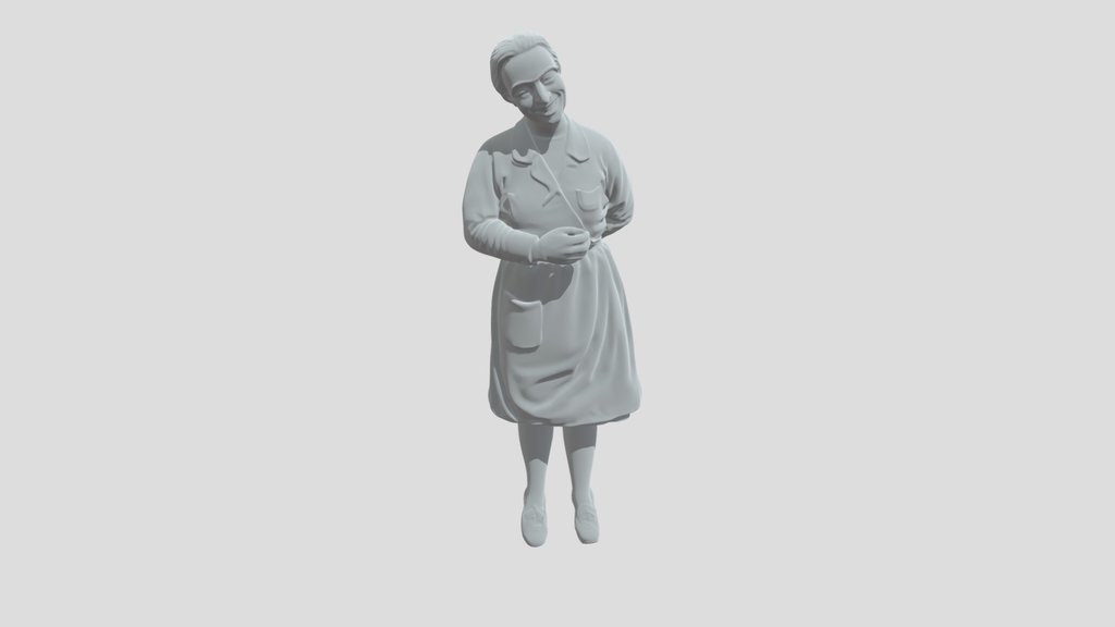Celebrating civvys- Nurse in Apron