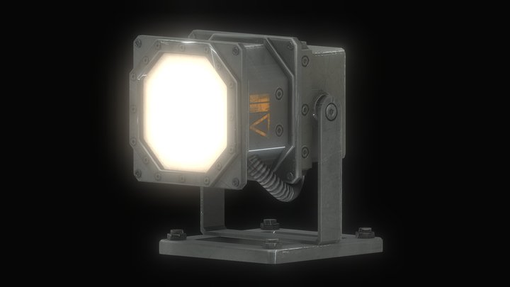 Survival Spotlight 3D Model