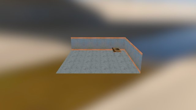 Interior Room Sketchfab 3D Model