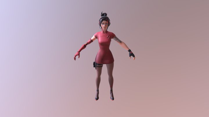 "Demi" Outfit 3D Model