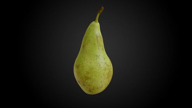 Pear 02 3D Model