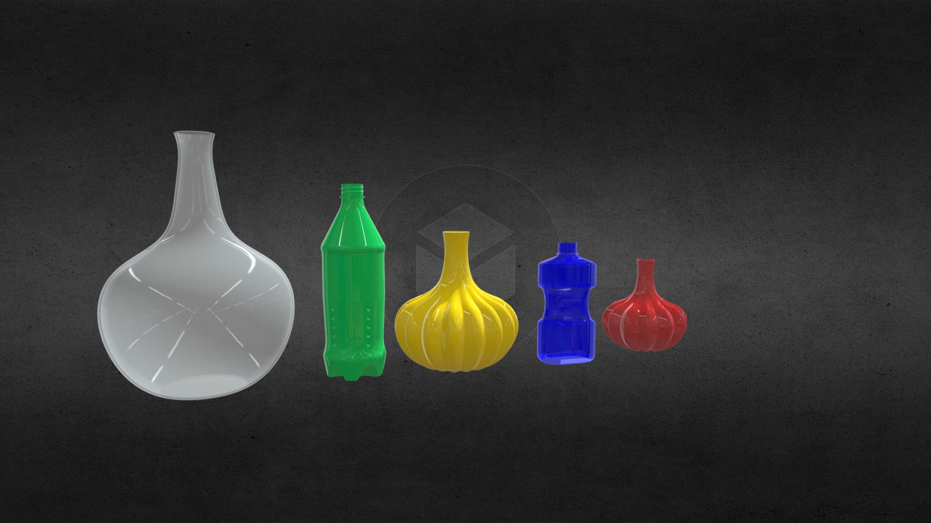 Bottle pack - 3D model by prezes_art [5898f0f] - Sketchfab