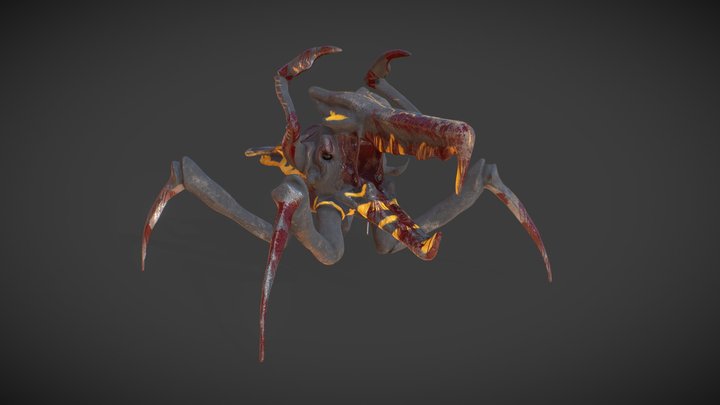 ZWarrior_UV_LowPoly 3D Model