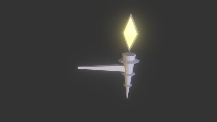SAO_dungon_torch 3D Model