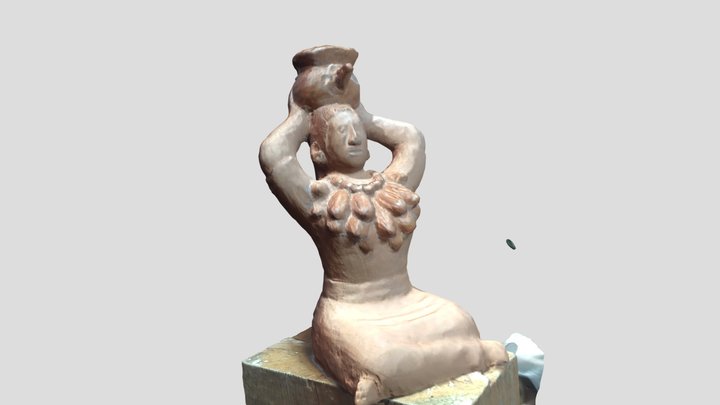 Cacao mayan godess 3D Model