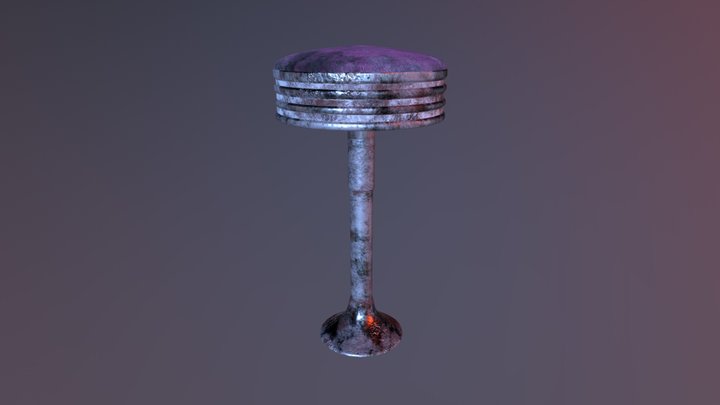 stool finished 3D Model