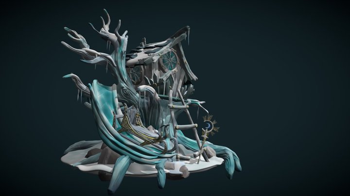 DAE Treehouse - Jack Frost 3D Model