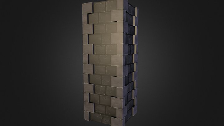 Tower - lowpoly game asset 3D Model