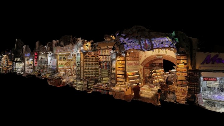 Mısır çarşısı / Egypt Bazaar - Istanbul 3D Model