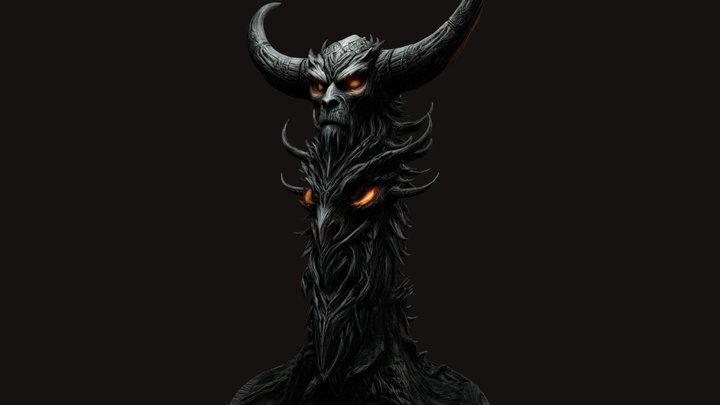 Spooky Totem – Free 3D Model STL