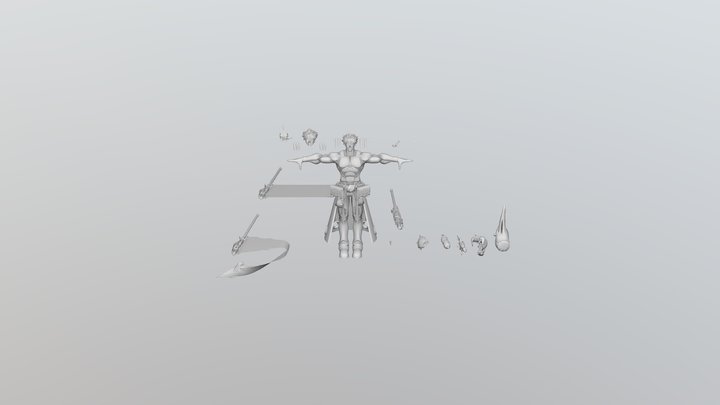 Sin (better model on my account) 3D Model