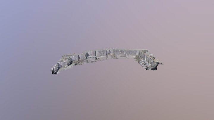 Fotogrametrični oblak točk spodnje etaže 3D Model