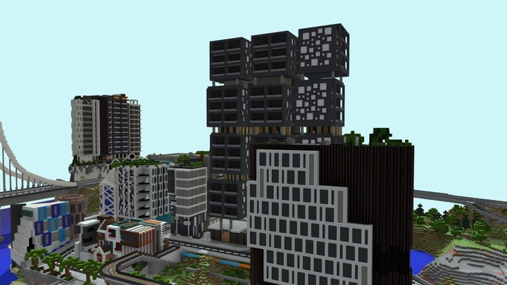 Ureka's City Opaque 3D Model