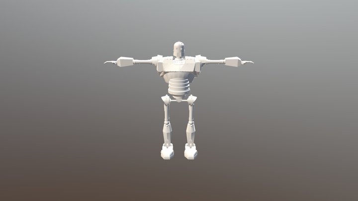 The Iron Man 3D Model
