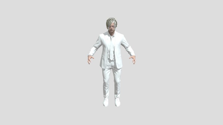Leon S Kennedy Film Noir (RE9) 3D Model