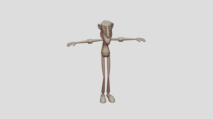 Dr. Jeckyll Retopology 3D Model