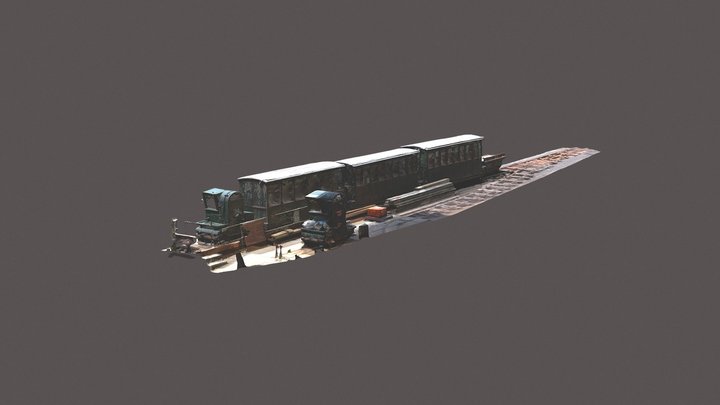 Hythe Pier Train 3D Model
