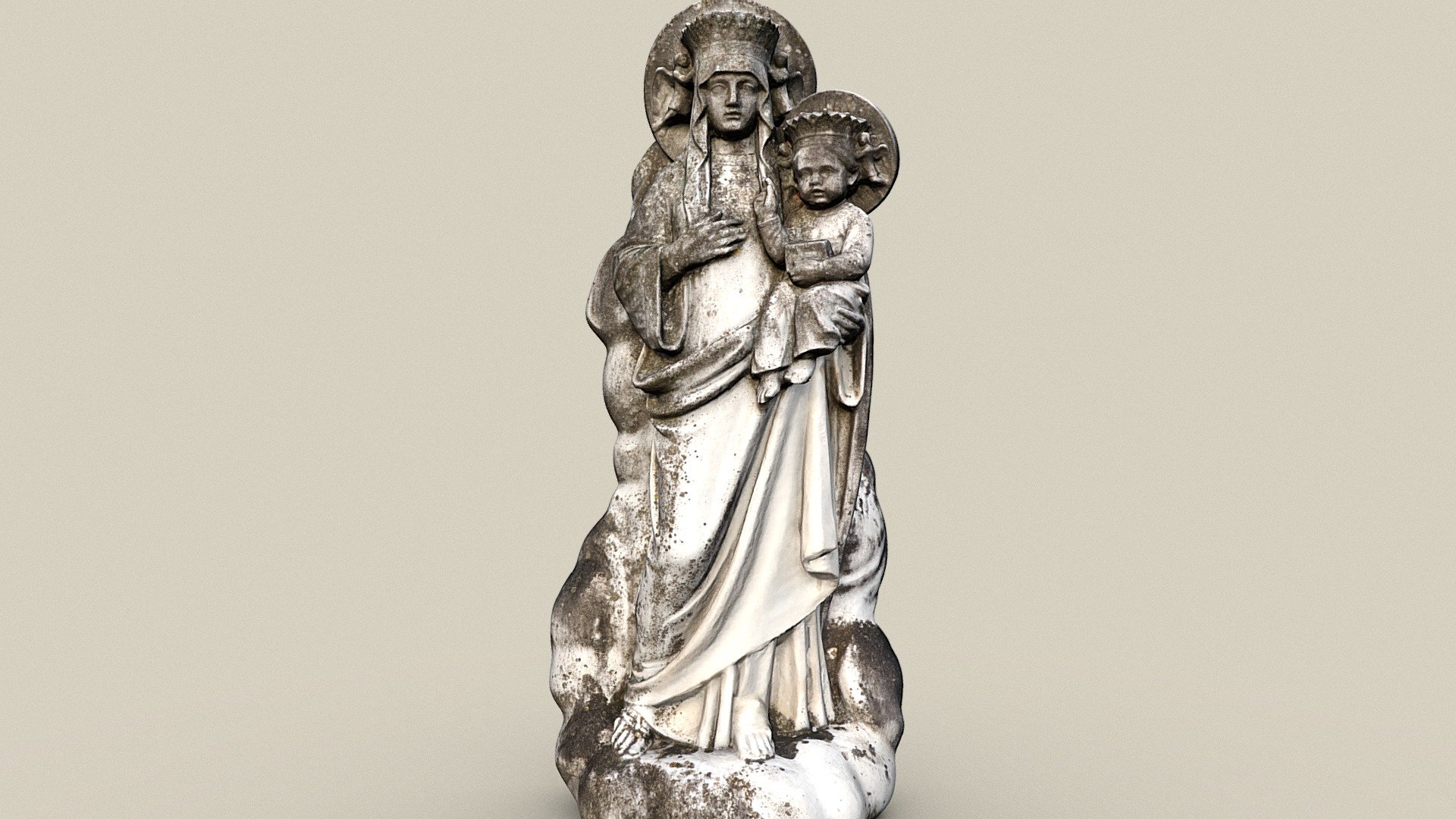 Hl. Maria — Sketchfab embed 3D viewer