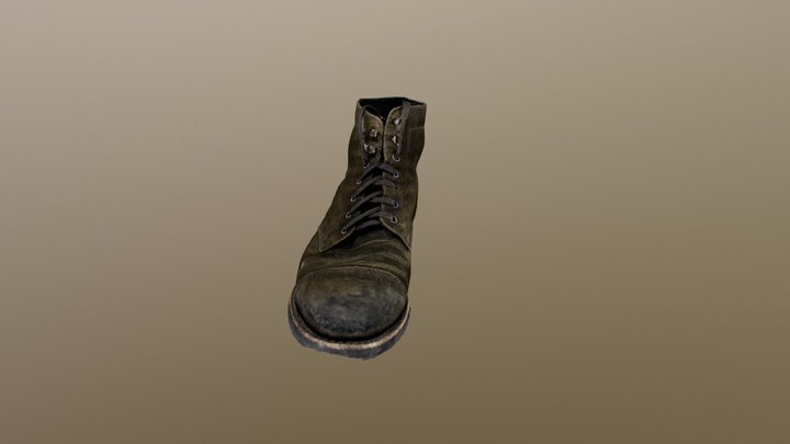 Thurday Boot Captain 3D Model