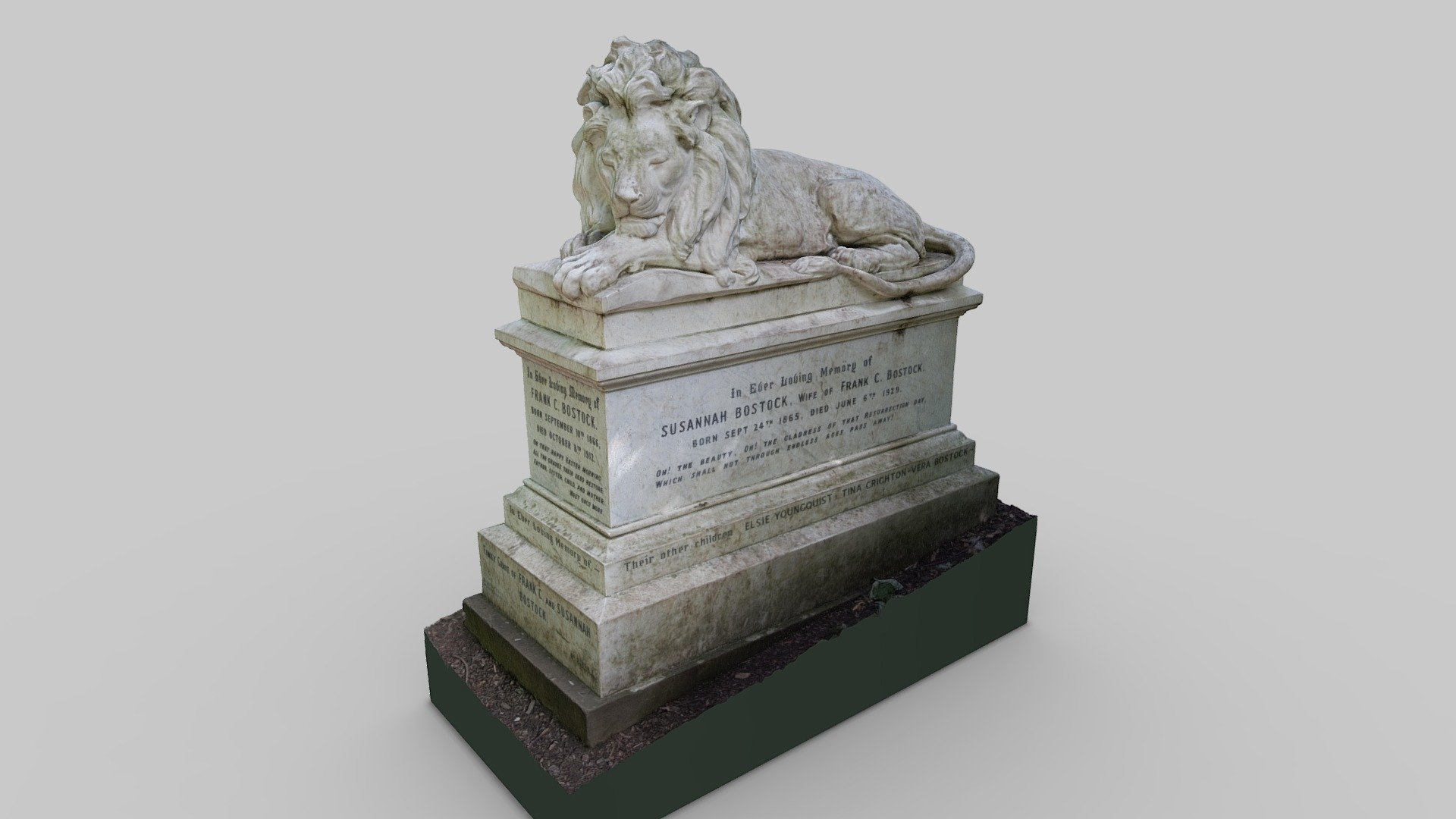 Bostock Lion Memorial