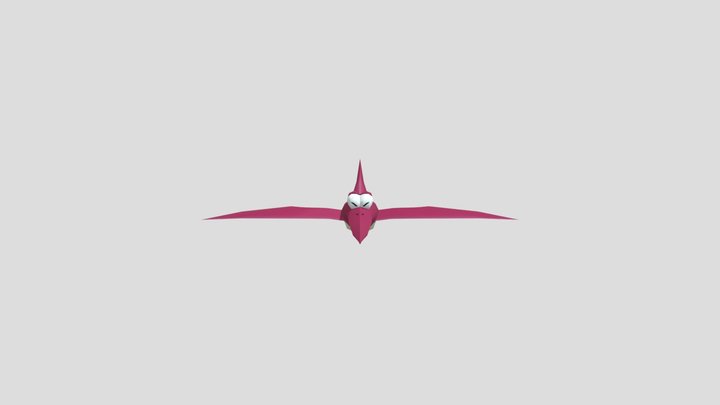GameCube - Mario Kart Double Dash - Pterodactyl 3D Model