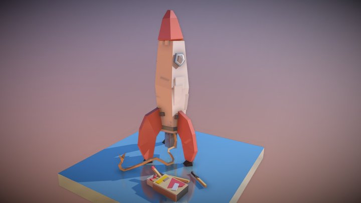 Quick little toy rocket
