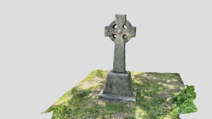 Celtic grave 3D Model