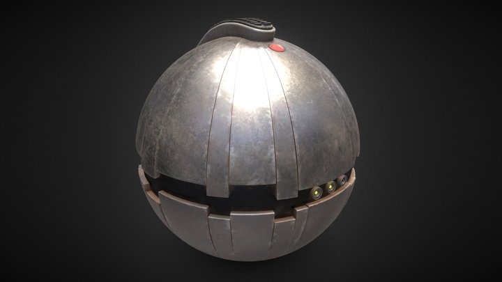 Thermal Detonator 3D Model