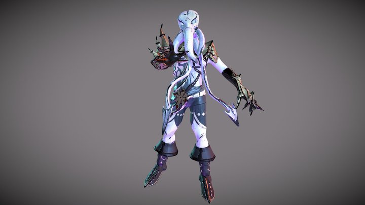 Illithid Warrior 3D Model