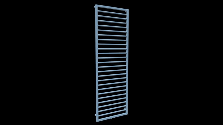 Zehnder Subway_180_60 PastelBlue 3D Model