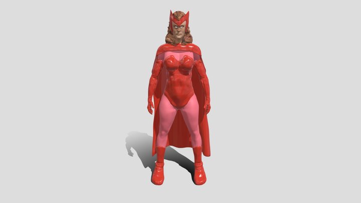 WANDA - WIP - Texturização 3D Model