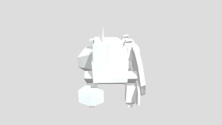 warpig combat robot 3D Model