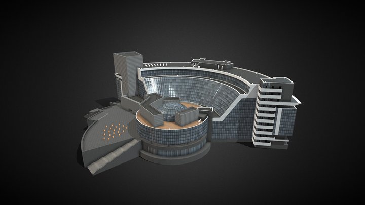 Yeltsin Center / Ельцин Центр 3D Model