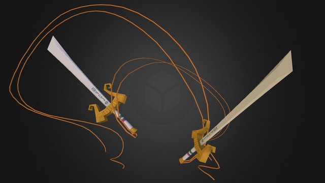 Ganondorf's Swords - Zelda Wind Waker 3D Model