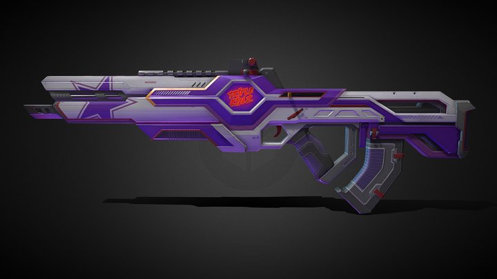 Apex Legends VK-47 Flatline Triple Killz – Kostenloses 3D-Modell STL