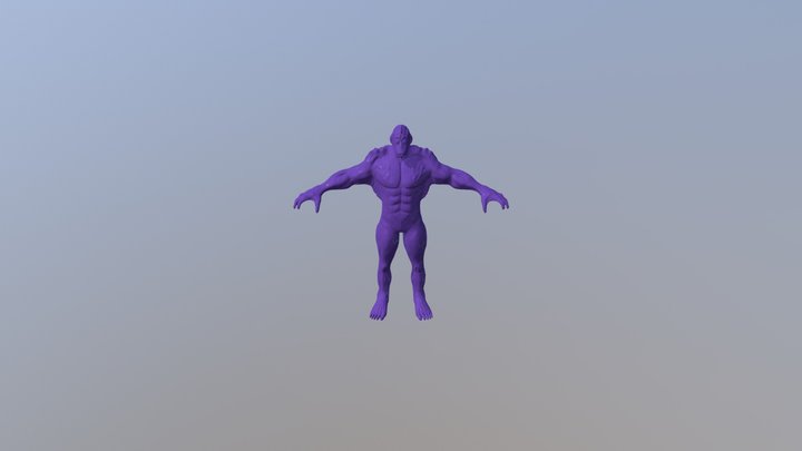 Fish MAN 3D Model