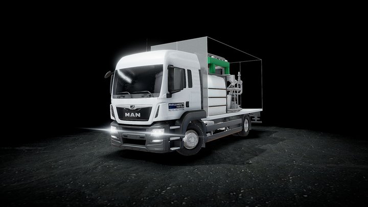 Max Wild – Mudcleaner Truck 3D Model