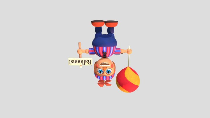 Balloon Boy Special Delivery 3D Model