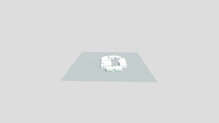 Apple Campus FBX 3D Model
