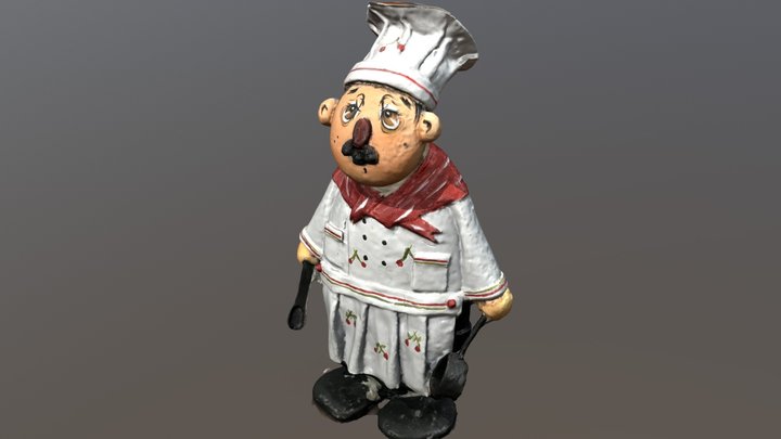 Master Chef Pebbles (3D reconstruction) 3D Model