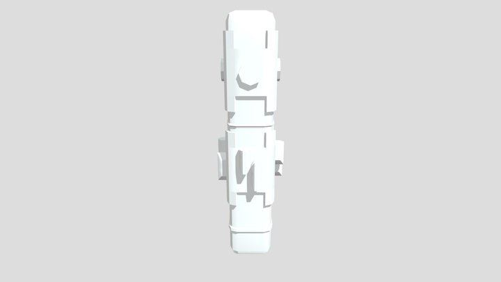 Cyberpunk Building 3D Model