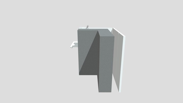 迪拜大学医院 单元转角伸缩缝放样 3D Model